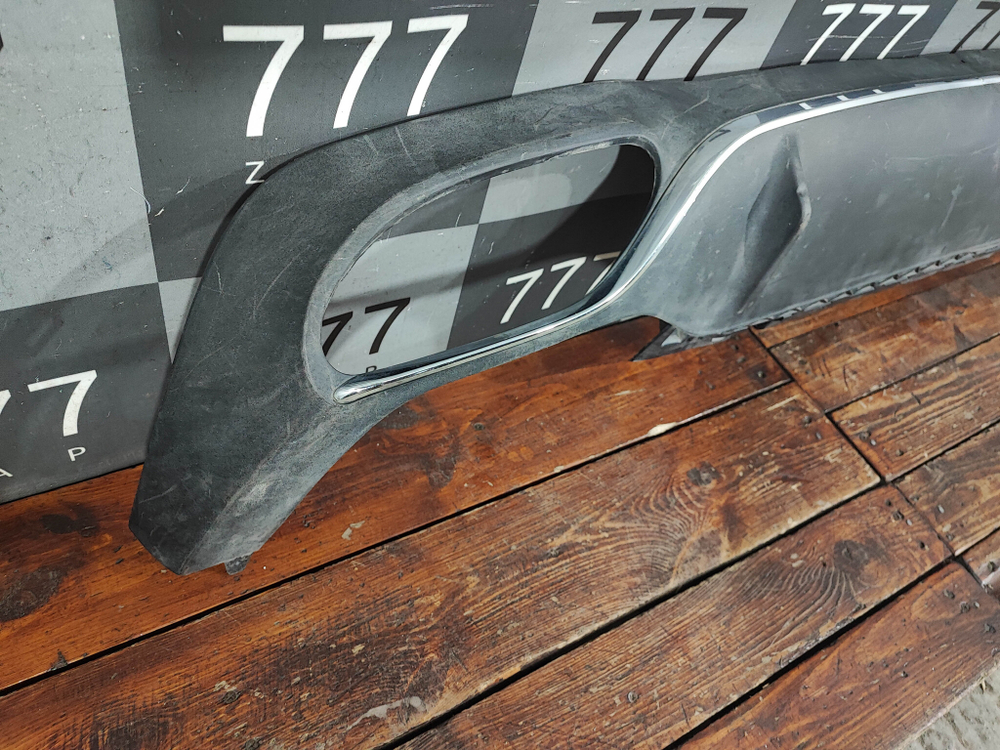 Юбка заднего бампера AMG Mercedes E-Class (W213) 16-21 Б/У Оригинал A2138851801