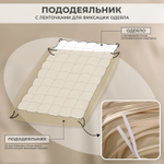 Комплект постельного белья Однотонный Сатин Премиум на резинке OCPR010