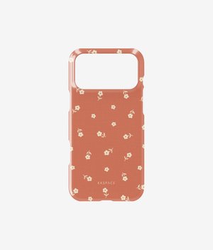 Чехол EARLY FLOWERS (оранжевый) для iPhone