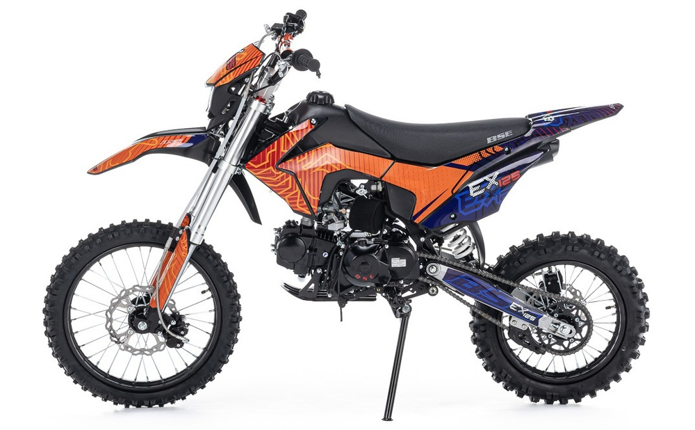 Питбайк BSE EX 17/14 Blue Orange Ant