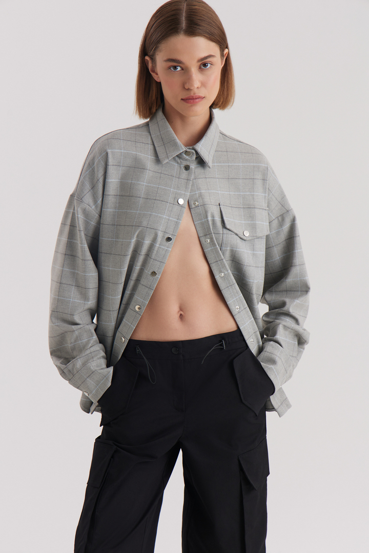 Рубашка в клетку