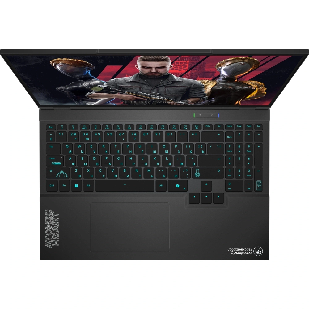 Ноутбук Maibenben X16B-R98956 Ryzen 9 8940HX 16Gb SSD1Tb NVIDIA GeForce RTX 5060 8Gb 16" IPS QHD+ (2560x1600) Windows 11 Home black WiFi BT Cam 5200mAh (X16B-R98956GQSHBRE3)