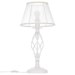 Citilux Ровена CL427810 Настольная лампа с абажуром Белая