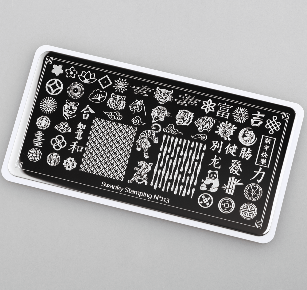 Swanky Stamping Пластина для стемпинга 113