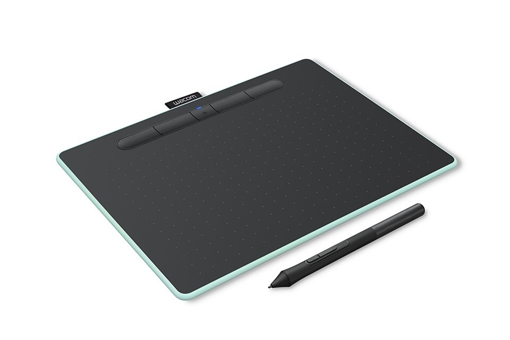 Графический планшет Wacom Intuos M Bluetooth фисташковый