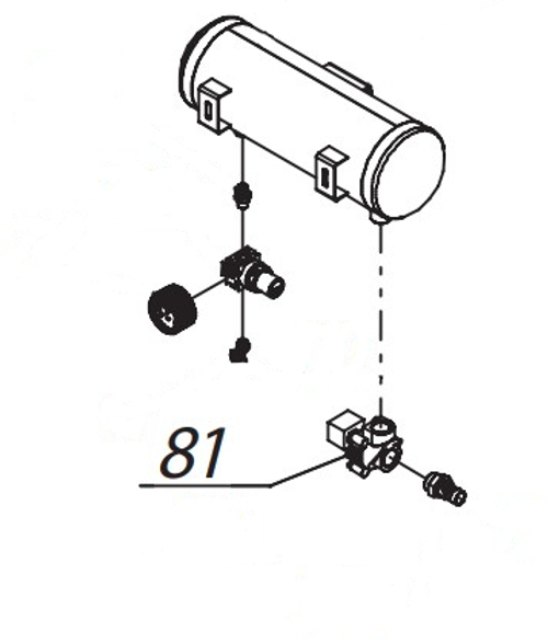 Пневмоклапан, артикул 51203004