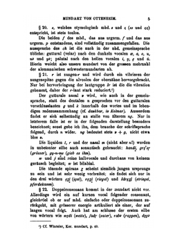 Grammatische Darstellung Der Mundart Des Dorfes Ottenheim. Lautlehre | K.F. Heimburger