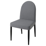 Стул - IKEA DANDERYD, 92х57 см, серый/черный, ДАНДЭРЮД ИКЕА