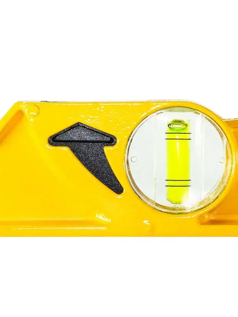 Уровень строительный 60 см трапециевидный алюминиевый, 2 глазка Pobedit