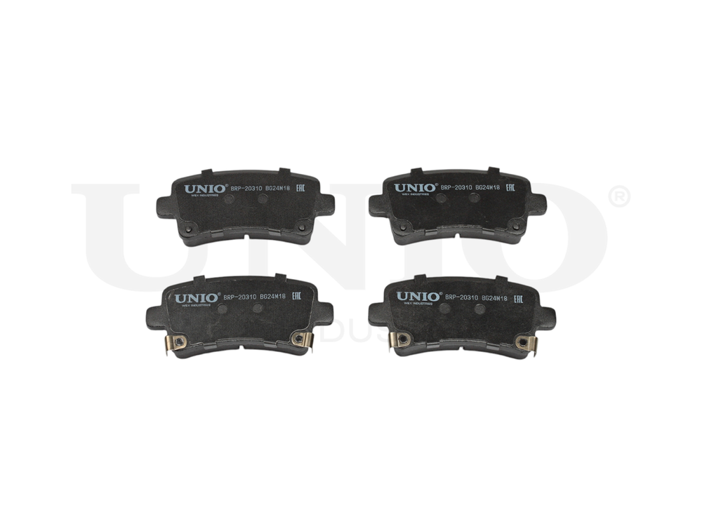 Колодки тормозные диск. задние UNIO BRP-20310