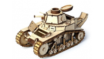 Конструктор 3D деревянный подвижный Lemmo Танк МС-1 (Т-18)