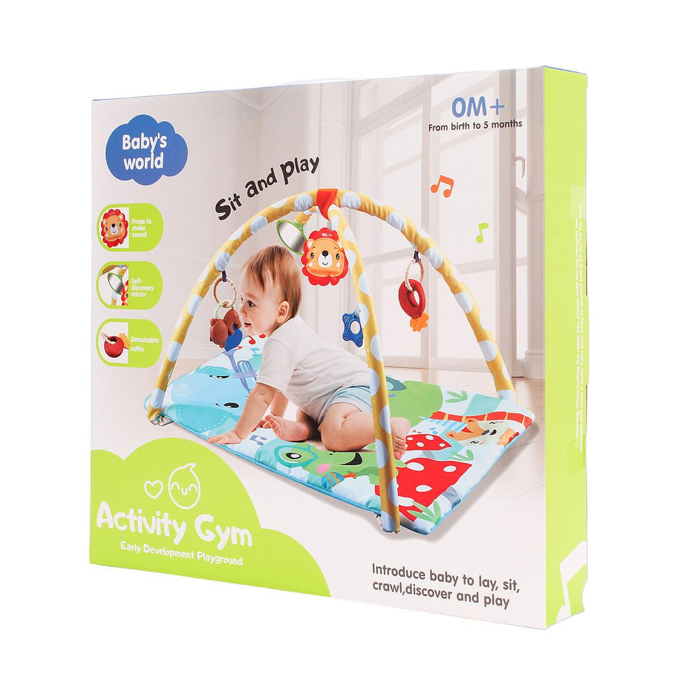 Коврик развивающий для машышей, коробка 918-082