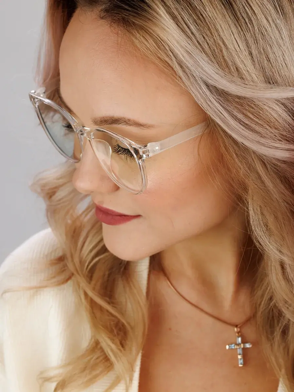 Очки для компьютера имиджевые защитные прозрачные нулевки