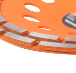 Чашка алмазная зачистная, 230 мм, двухрядная Вихрь