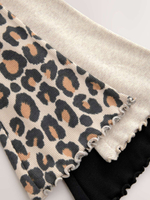 Легинсы-клеш для девочки Next AY1-220, 3 шт., Черный, Бежевый