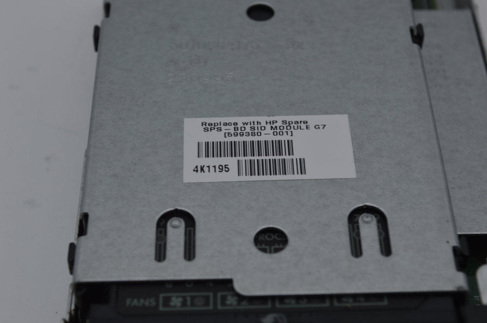 Передняя панель HP DL360 G7