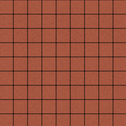 ТРОТУАРНАЯ ПЛИТКА КВАДРАТ - Б.3.К.6 СТАНДАРТ КРАСНЫЙ