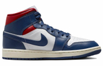 Кроссовки Jordan Air Jordan 1 Mid "French Blue" (Женская размерная сетка)