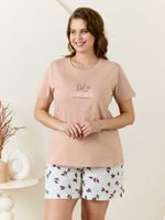 Пижама Рельеф-3 Виотекс БЕЖЕВЫЙ