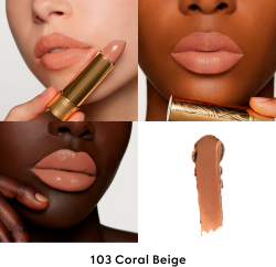 Gucci Gucci Beauty Rouge a Levres Satin Lipstick - Бархатная помада оттенок 103 Coral Beige, 3 g