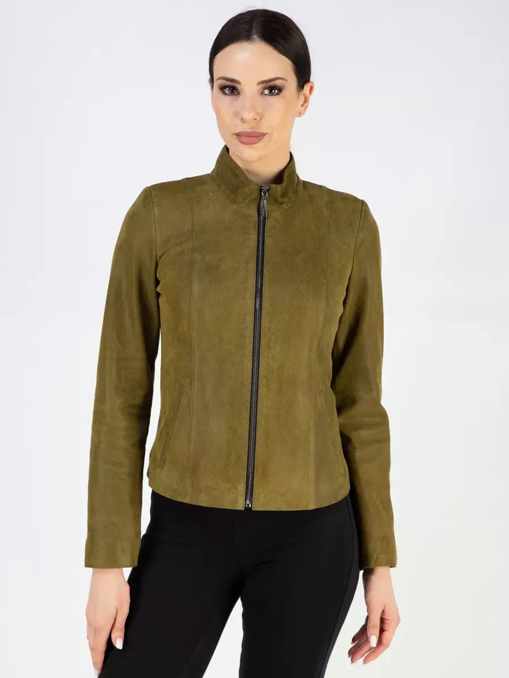 Кожаная куртка демисезонная