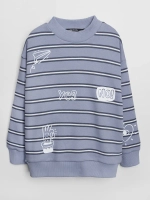 Спортивный костюм для девочки на весну голубой оверсайз