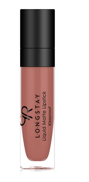 Жидкая помада  для губ эффект матовый бархат от «Golden rose»Longstay liquid matte lipstick № 16