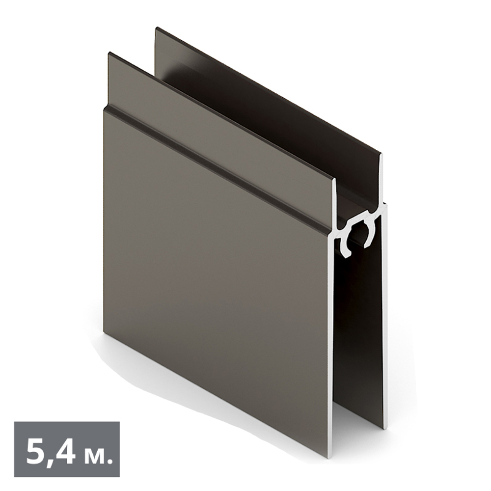 ЭКО Рамка нижняя двери (5,40 м) бронза матовая (AL) (AE0689) Aristo (Акция)