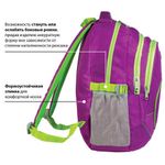 Рюкзак BRAUBERG для старших классов/студентов/молодежи, "Крокус", 30 литров, 46х34х18 см, 225521