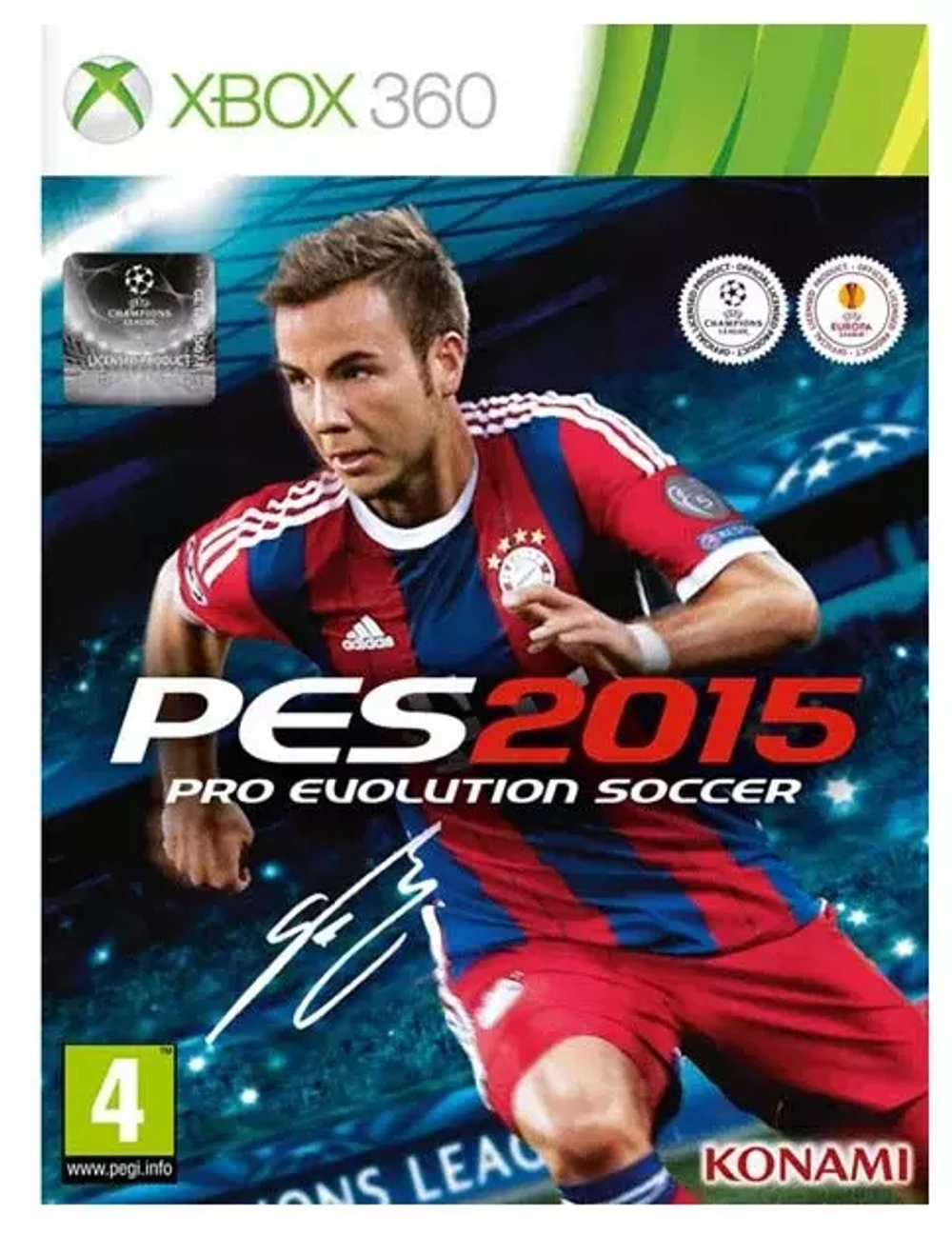 Pro Evolution Soccer 2015 (PES 15) (Xbox 360) Б\У