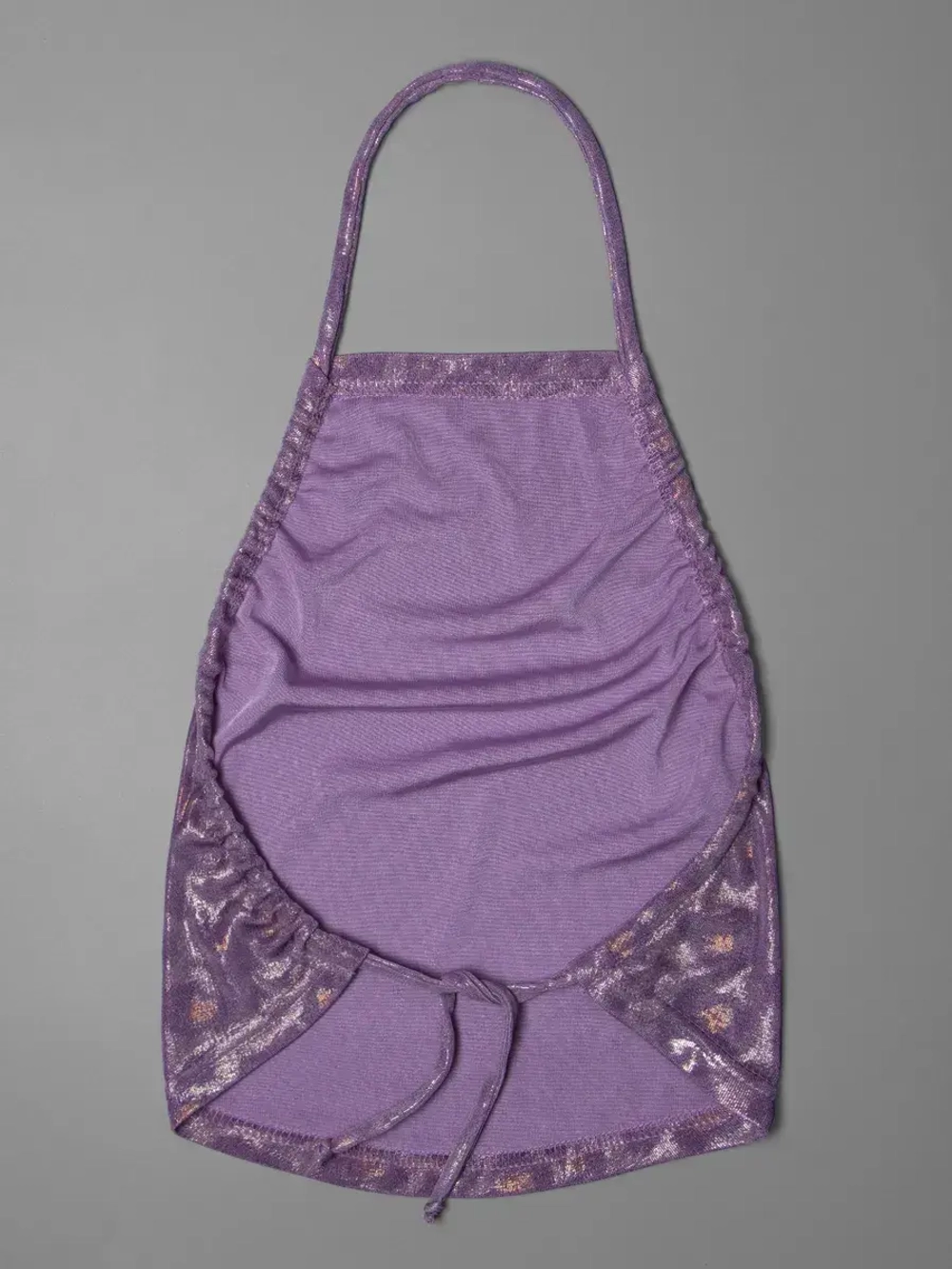 Летний топ для девочки на завязках