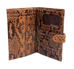 Портмоне из питона  WA-22