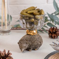 Фруктовница-конфетница Барб Бронза