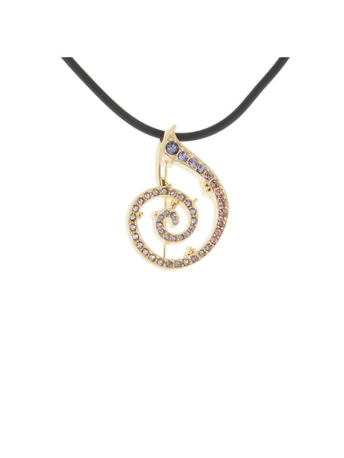 "Помпилиус" подвеска в золотом покрытии из коллекции "Красное море" от Jenavi с замком карабин