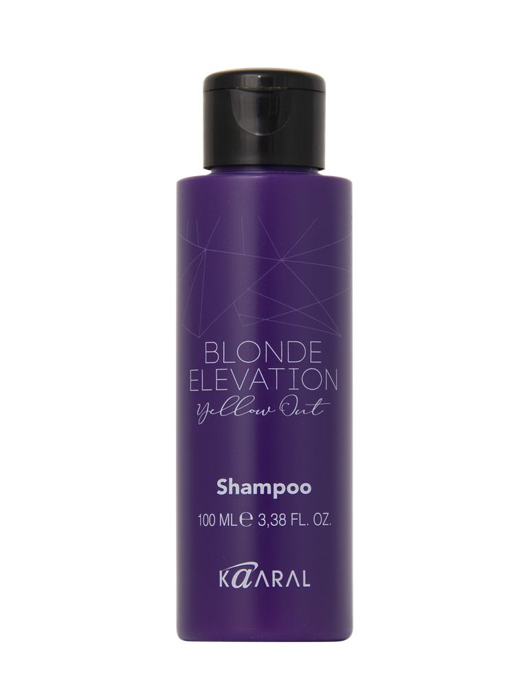 Шампунь KAARAL Blonde Elevation Yellow Out Shampoo антижелтый для волос - 100 мл.