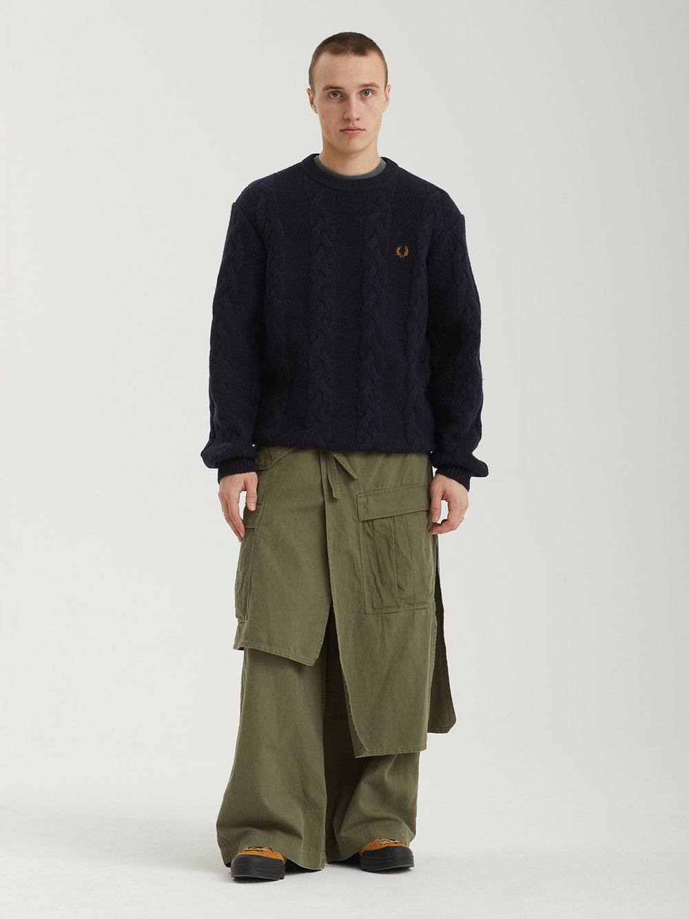 Мужской Свитер Chunky Cable