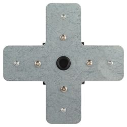 Коннектор для трехфазного шинопровода ЭРА STR-30-W-CN-I типа I прямой внутренний белый