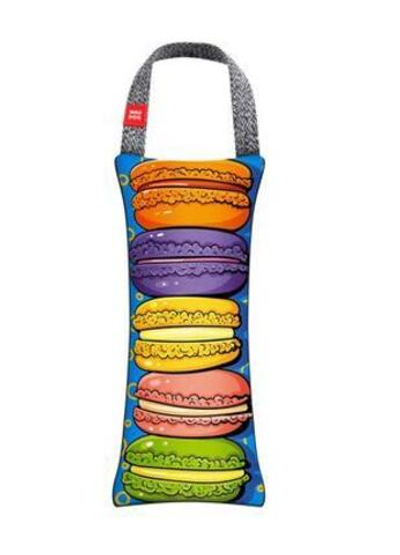 Игрушка WAUDOG Fun с пищалкой, "Макароны", M, Ш 9 см, Дл 21 см