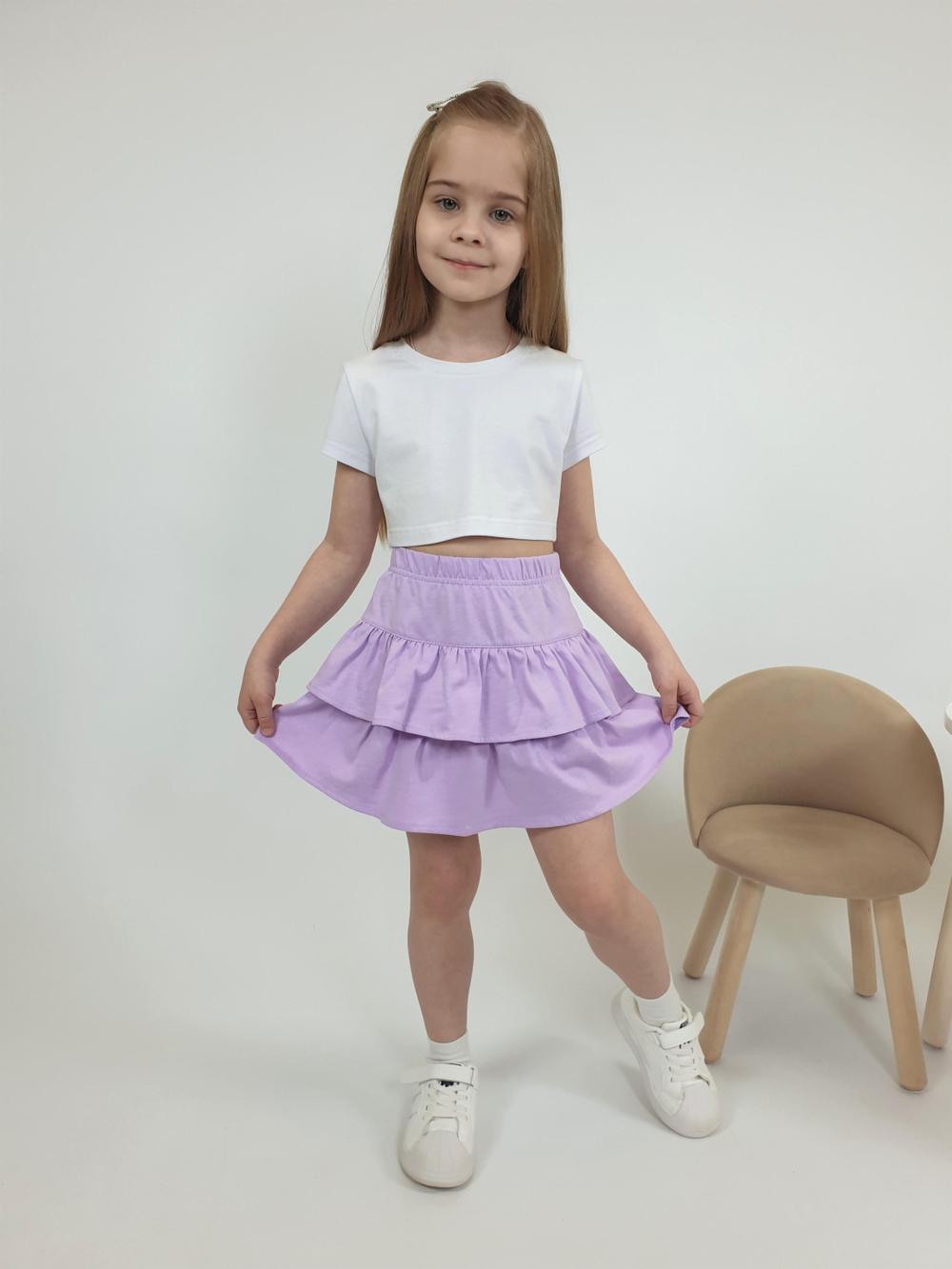 717-8 Юбка для девочки