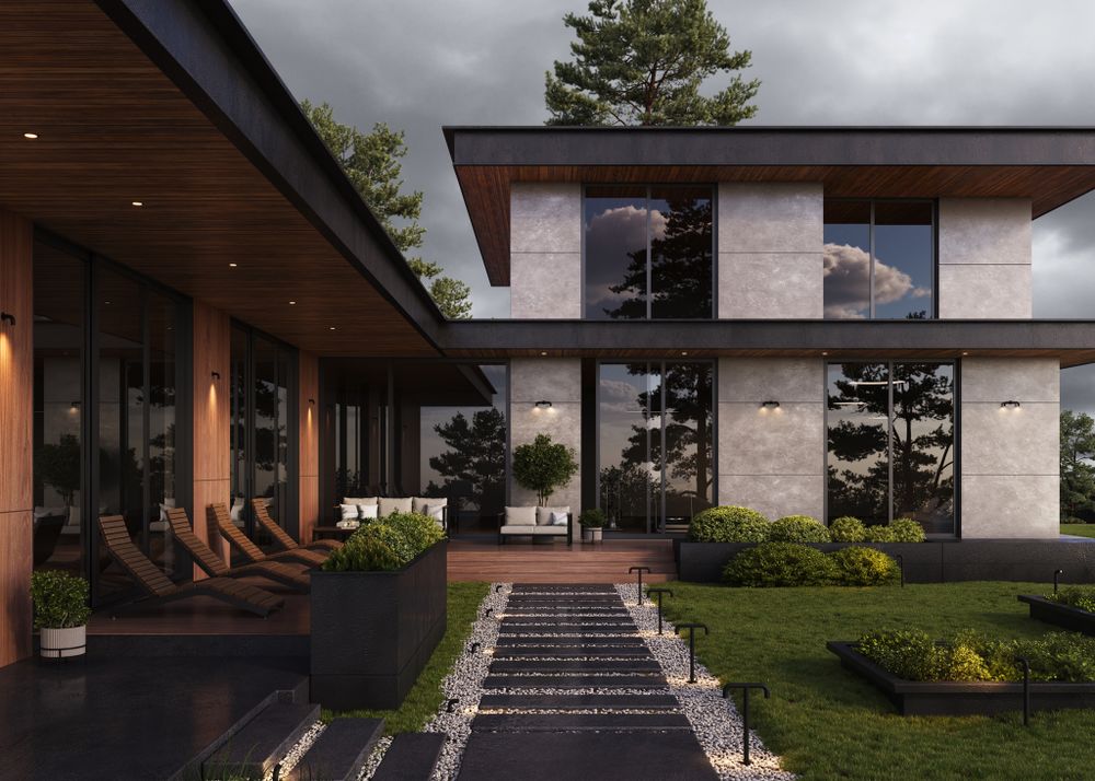 Уличный настенный светодиодный светильник Maytoni   O477WL-L2GF3K