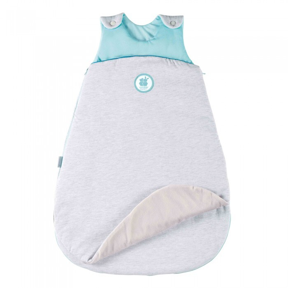 CANDIDE Спальный мешок Warm 2в1 (утепленый), Tog 4/2 , съемный чехол, 0-6 мес. аква