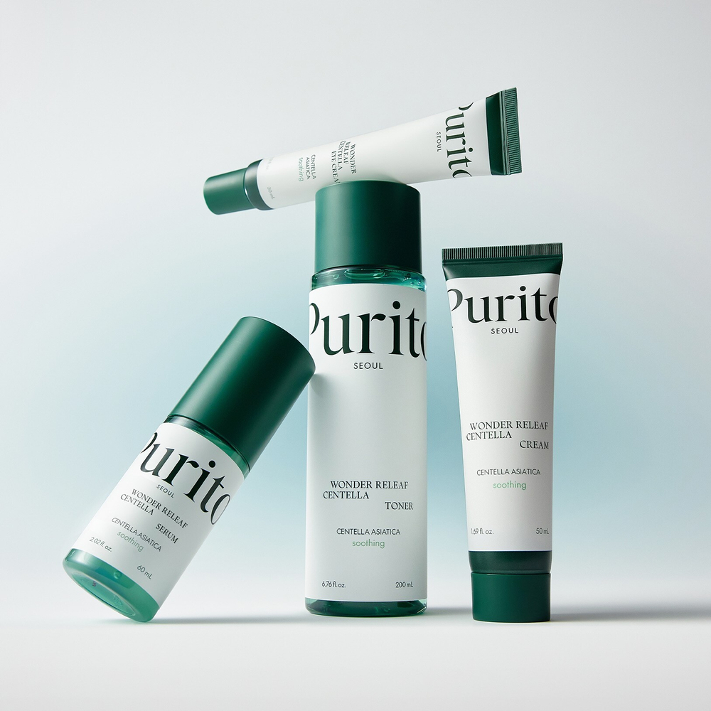 Крем для век с пептидами и экстрактом центеллы Purito Wonder Releaf Centella Eye Cream 30 ml.