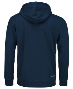 Детская теннисная толстовка Head Club Byron Hoodie JR - Blue