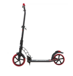 Самокат для детей  NOVATRACK DEFT, 230/200 мм, с фиксатором склад. рукоятей, черный