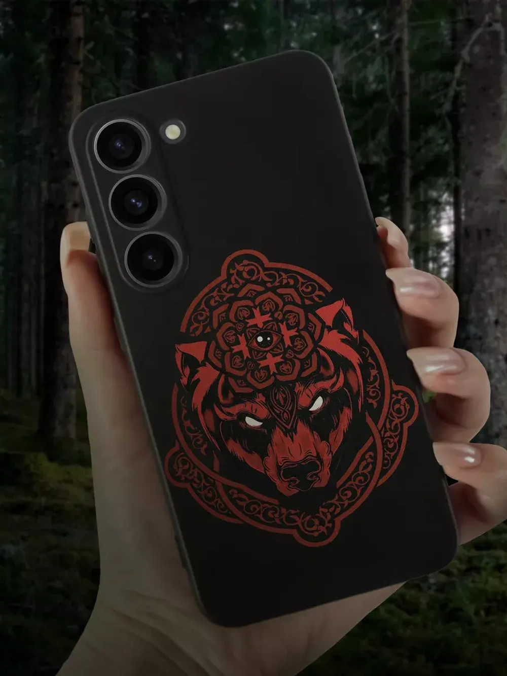 Чехол на Samsung S23 с принтом