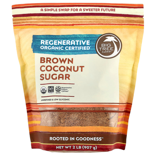 Big Tree Farms, органический кокосовый сахар, блонд, 907 г (32 унции)