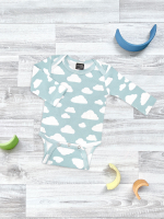 Боди Mjölk Облака с длинным рукавом