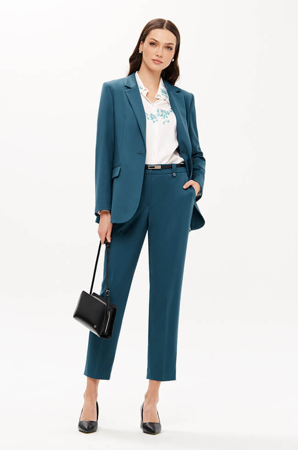 1941 Жакет женский (бирюзовый)