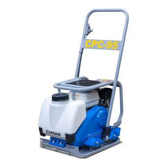 Виброплита бензиновая CIMAR CPC-95-H - [95 кг / 15 кН / Honda GX160]