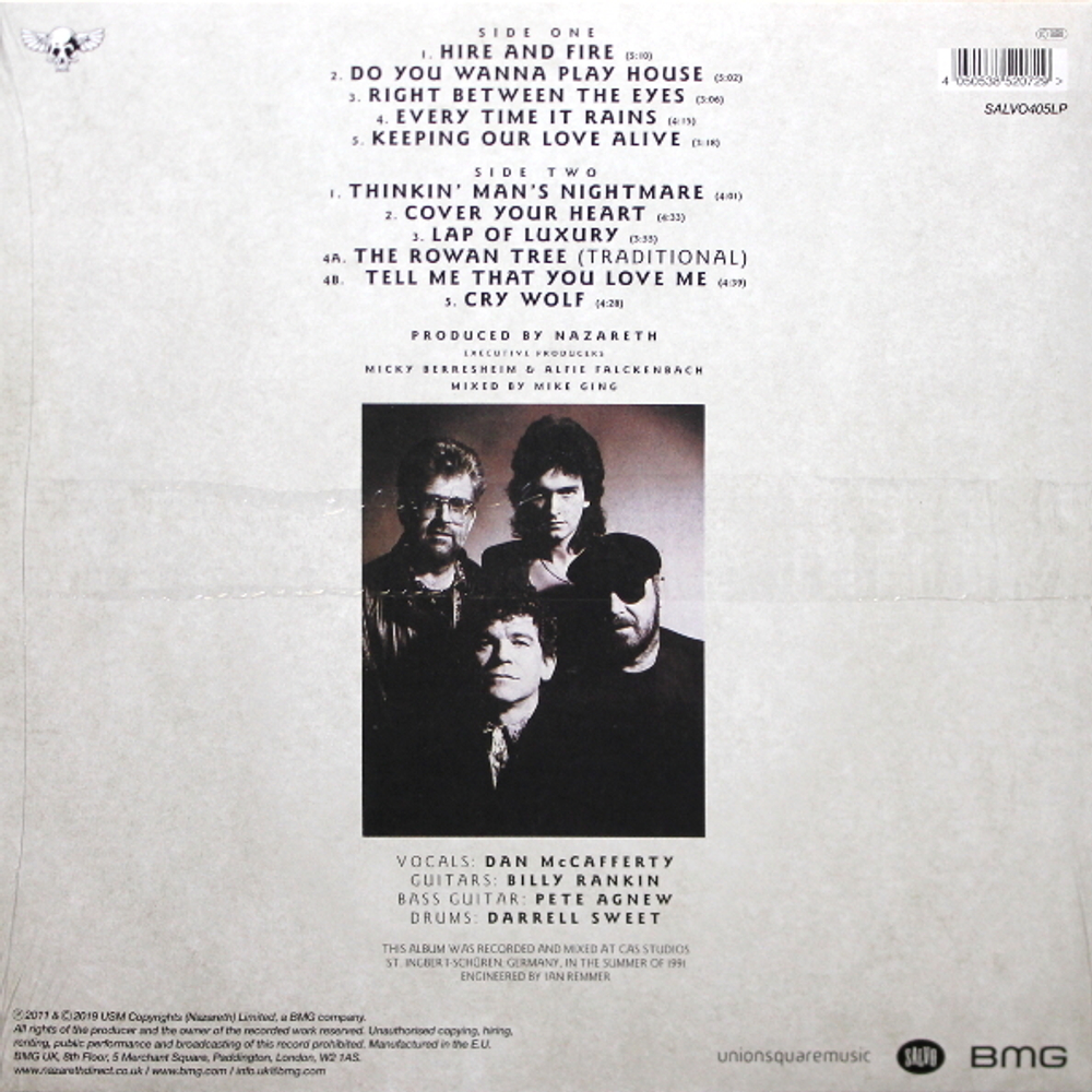 Nazareth / No Jive (Clear Vinyl)(LP)